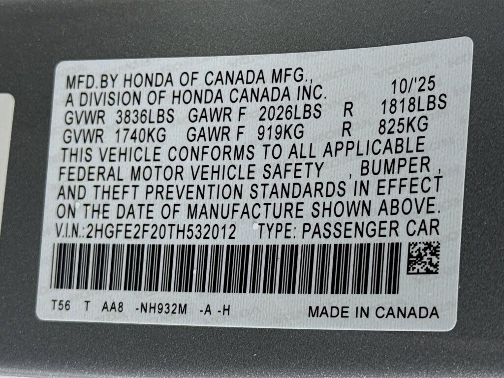 2026 Honda Civic