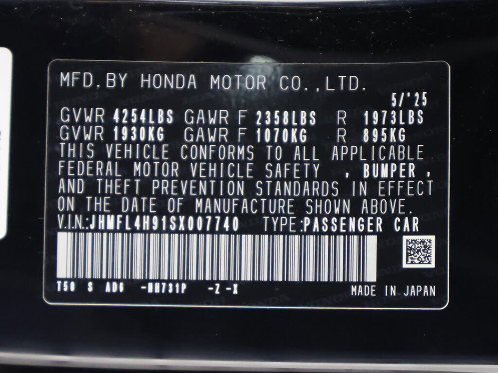 2025 Honda Civic Hybrid