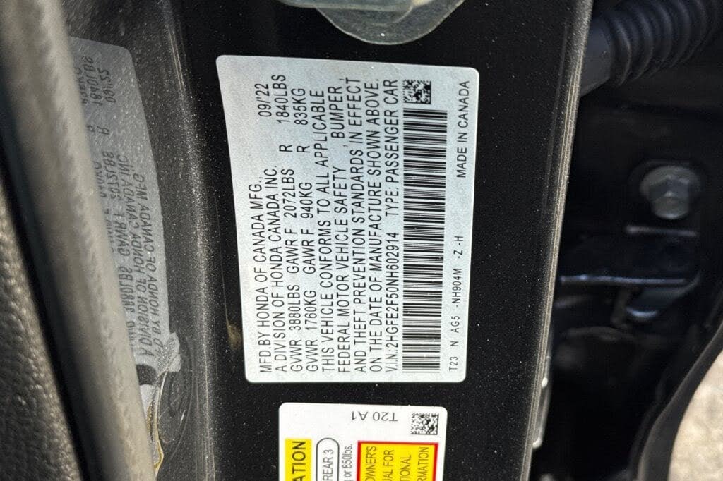 2022 Honda Civic