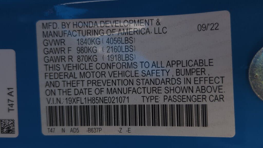 2022 Honda Civic