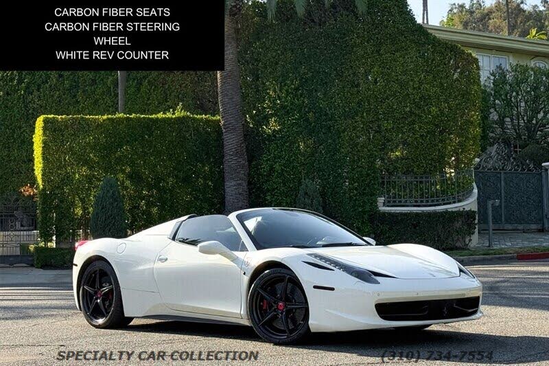 2014 Ferrari 458 Spider deal in West Hollywood, CA