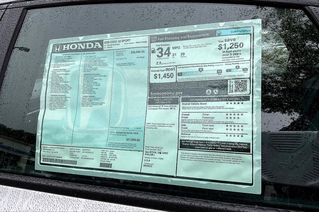 2026 Honda Civic
