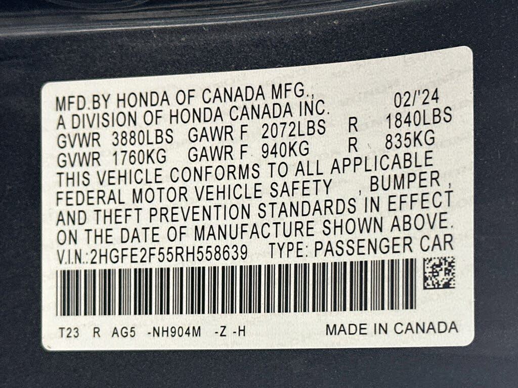 2024 Honda Civic