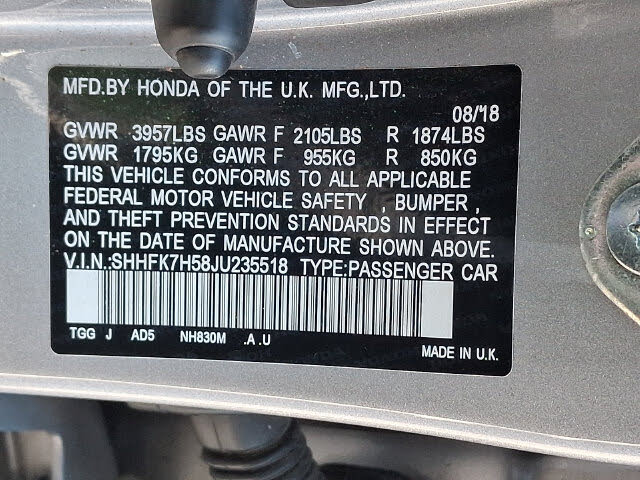2018 Honda Civic