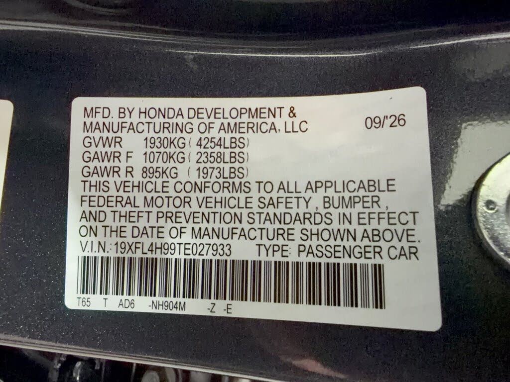 2026 Honda Civic Hybrid
