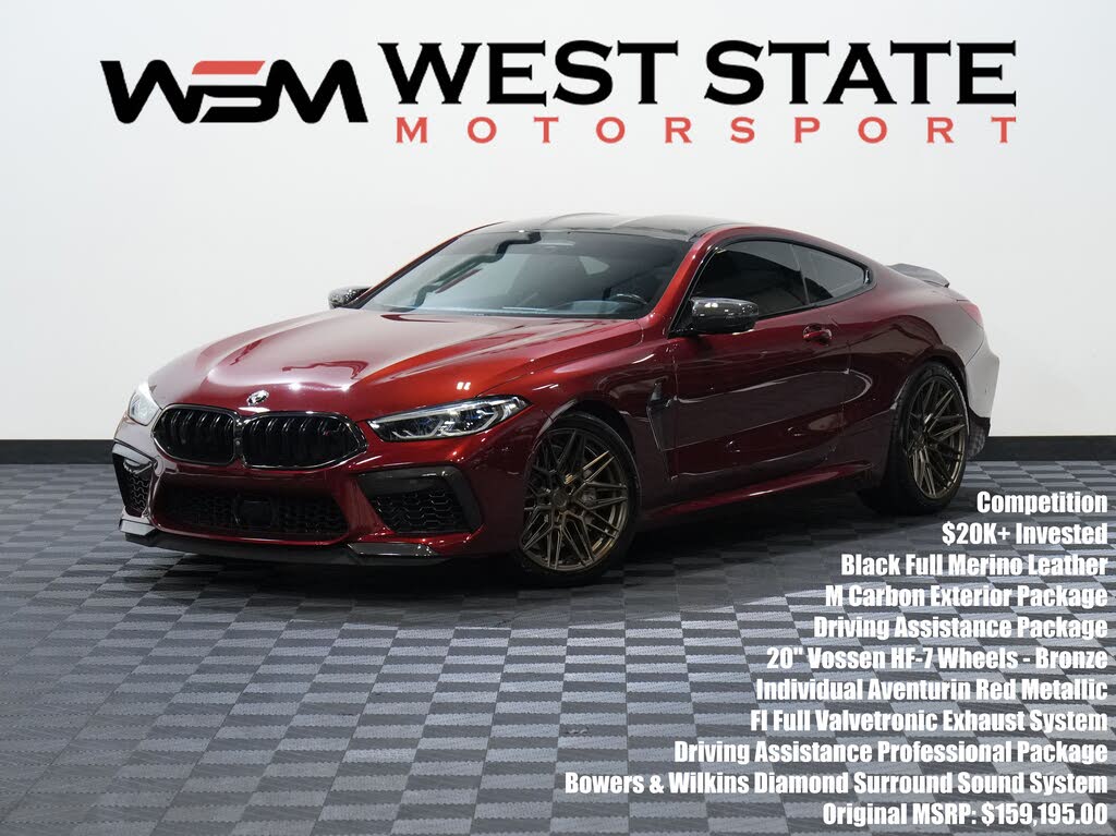 2020 BMW M8 Competition for sale in Federal Way, WA