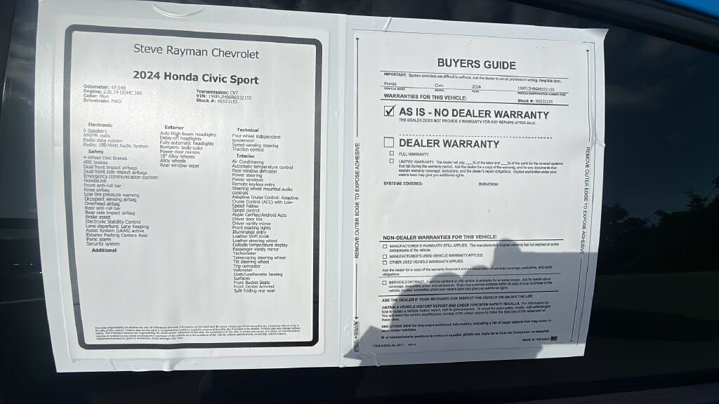 2024 Honda Civic