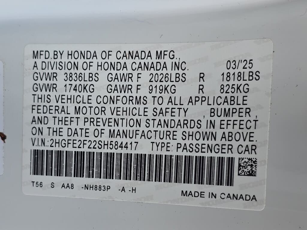 2025 Honda Civic