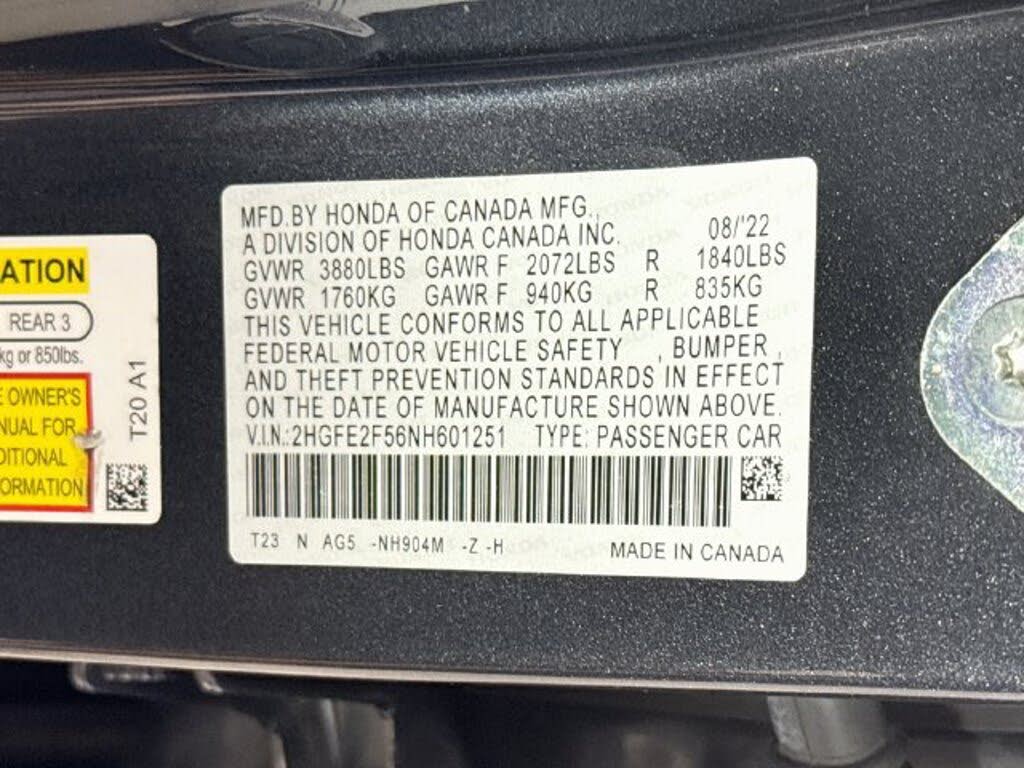 2022 Honda Civic