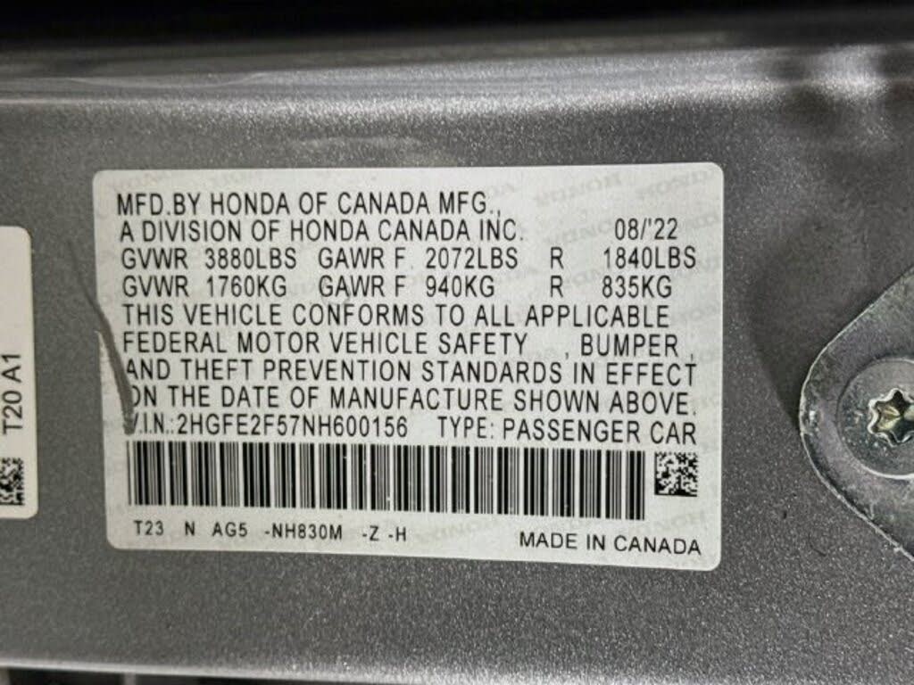 2022 Honda Civic