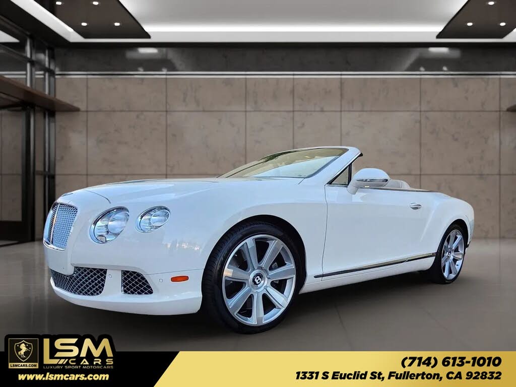 2013 Bentley Continental GTC GT for sale in Fullerton, CA