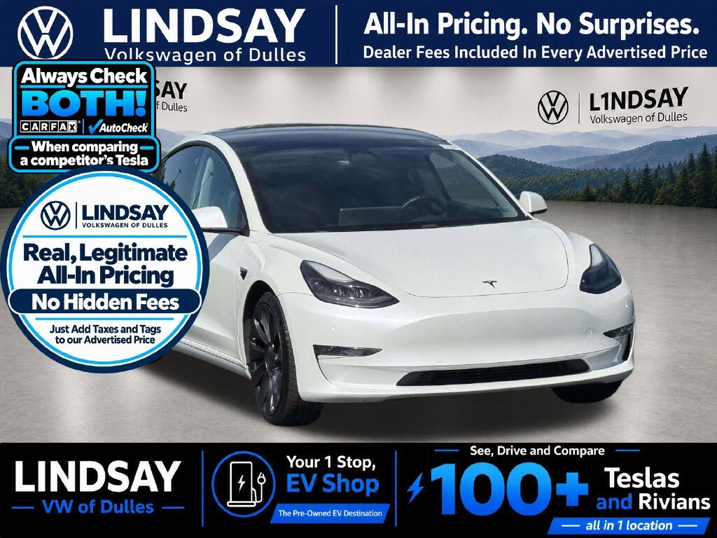 2021 Tesla Model 3 Performance for sale in Sterling, VA