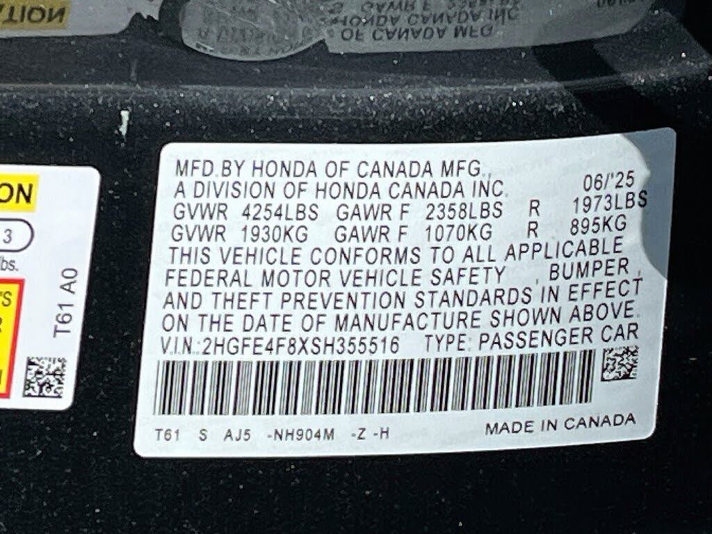 2025 Honda Civic Hybrid