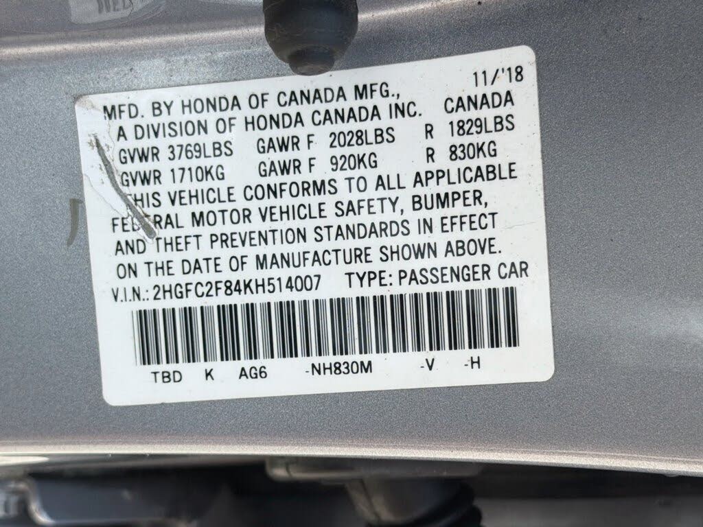 2019 Honda Civic
