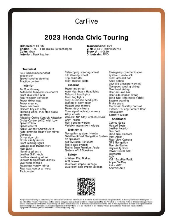 2023 Honda Civic