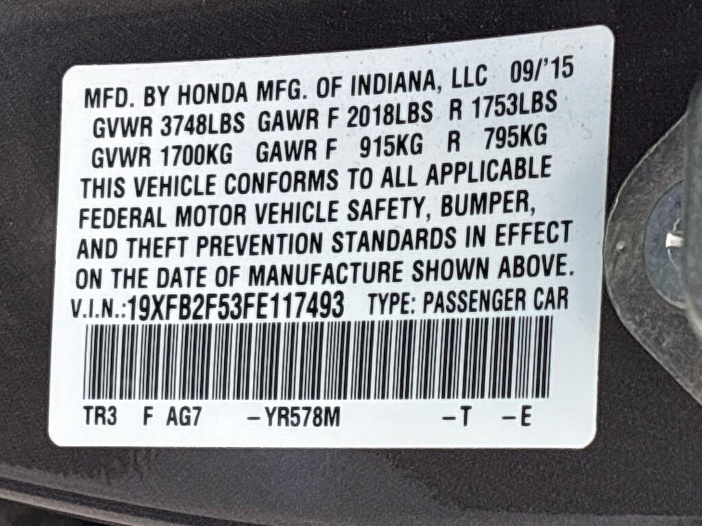 2015 Honda Civic
