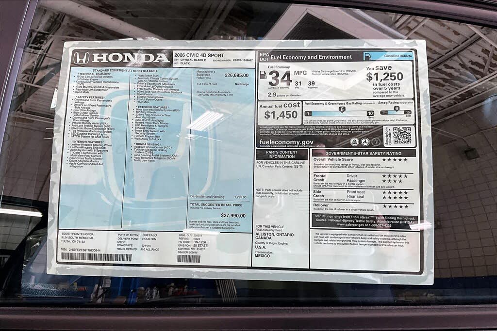 2026 Honda Civic