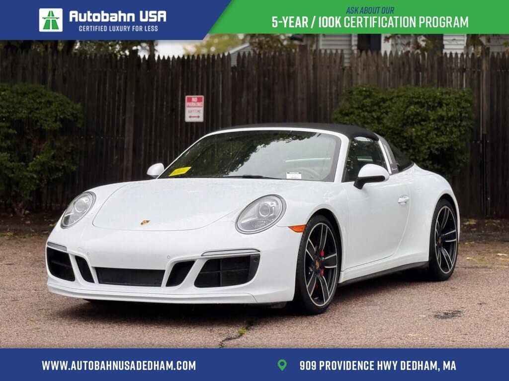 2018 Porsche 911 Targa 4S for sale in Dedham, MA