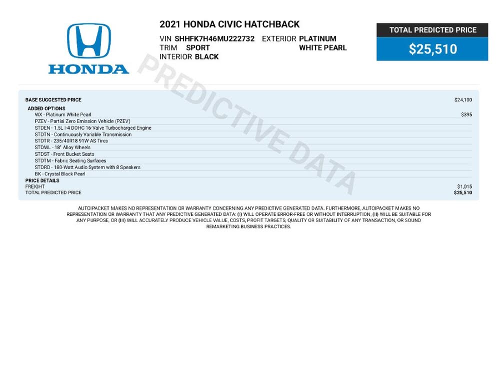 2021 Honda Civic