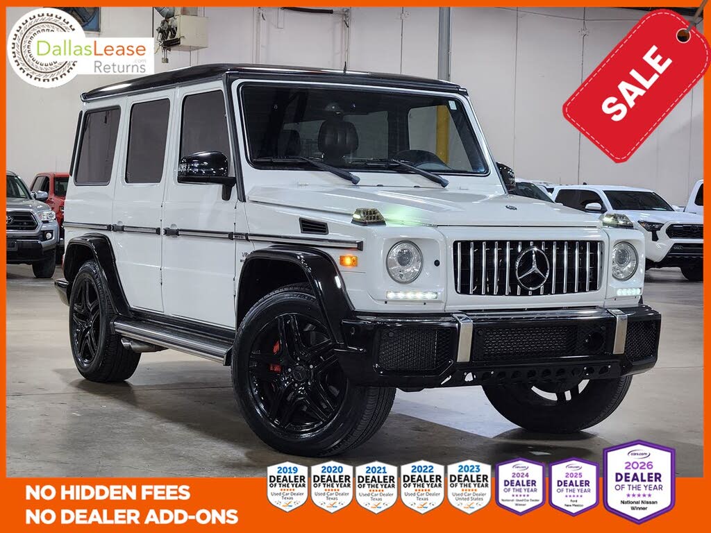 2016 Mercedes-Benz G-Class deal in Dallas, TX