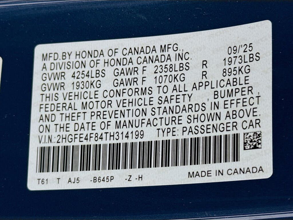 2026 Honda Civic Hybrid