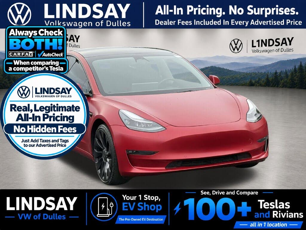 2022 Tesla Model 3 Performance for sale in Sterling, VA