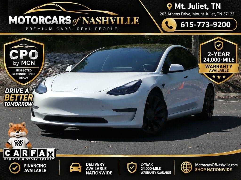 2022 Tesla Model 3 deal in Mount Juliet, TN