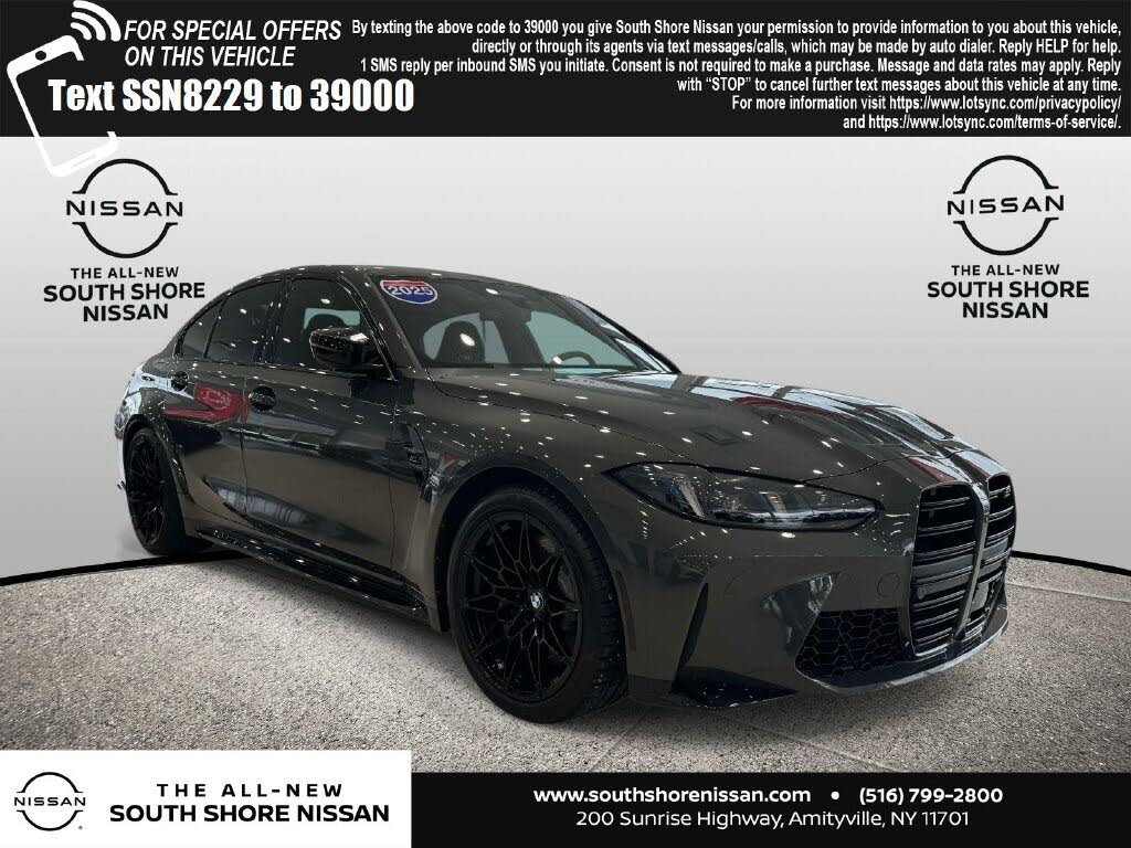 2025 BMW M3 Competition xDrive for sale in Amityville, NY