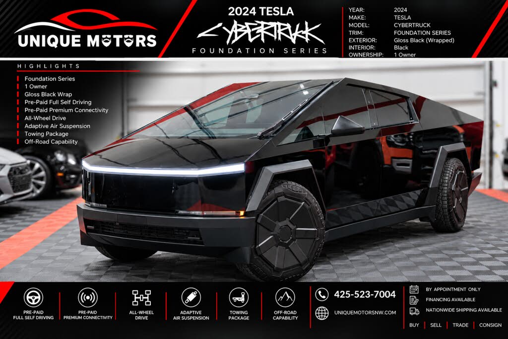 2024 Tesla Cybertruck All-Wheel Drive for sale in Kent, WA