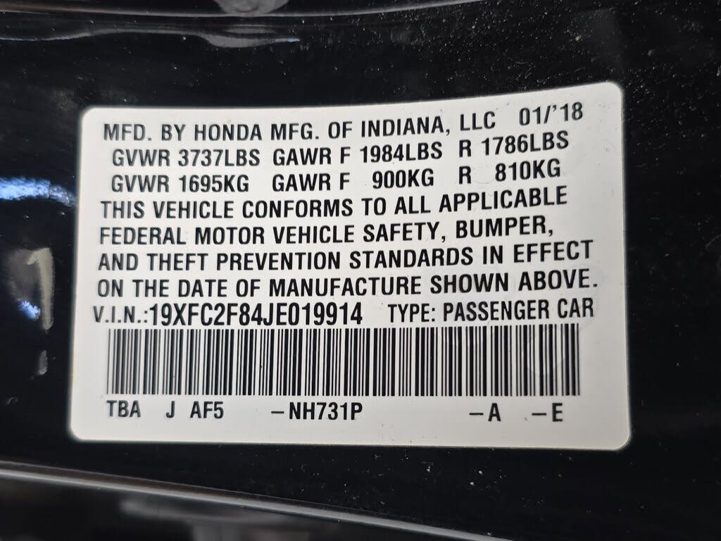 2018 Honda Civic