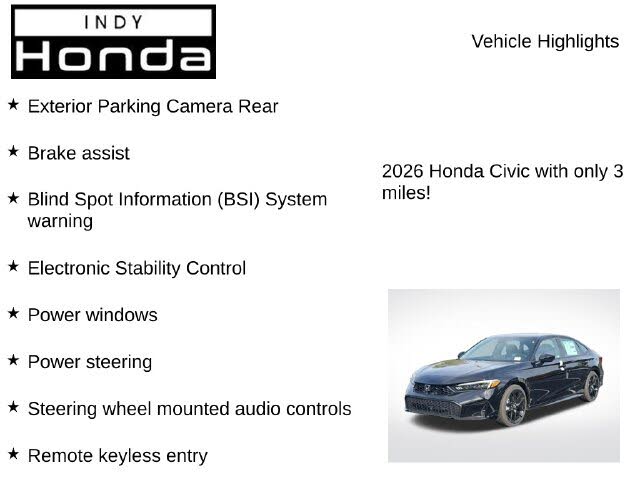 2026 Honda Civic