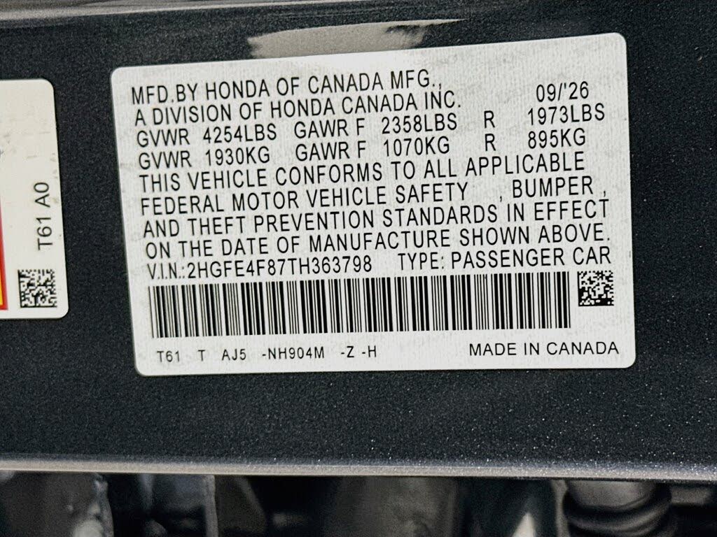 2026 Honda Civic Hybrid