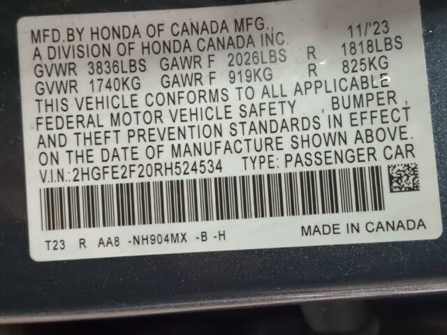 2024 Honda Civic